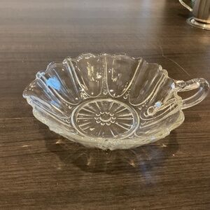 Vintage glass dish